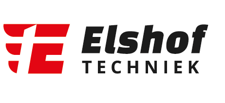 Elshof Techniek – logo_rood-zwart op wit